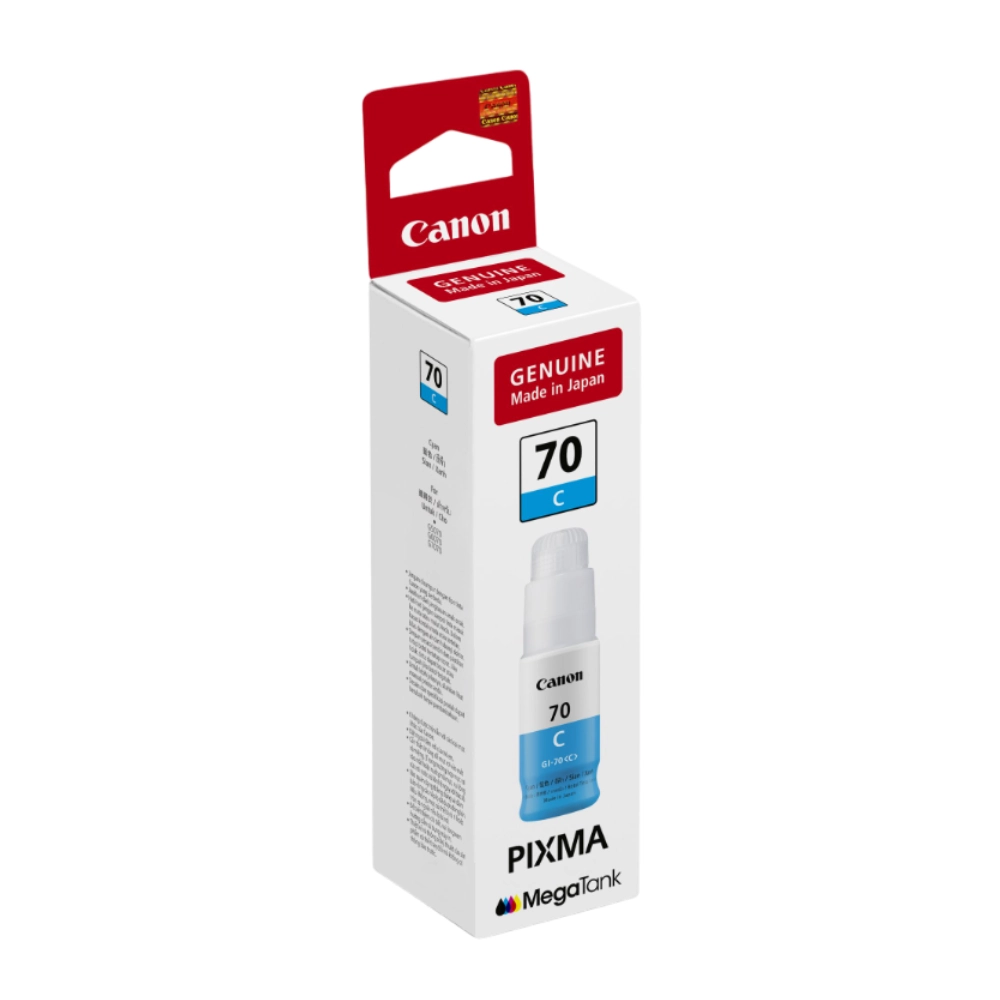 Canon 70 CYAN Inkjet Ink Bottle 70ml view 3
